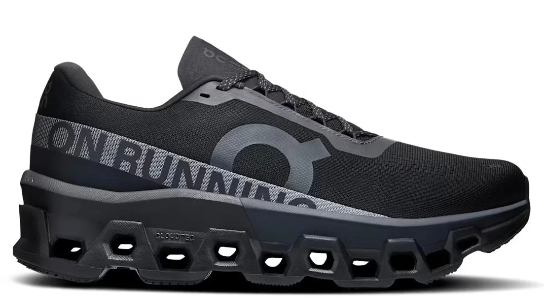On Running Cloudmonster 2 All Black (M) evening walk Move Swiftly
