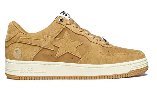 Comfort Cushioning A Bathing Ape Bape StaBeige Suede