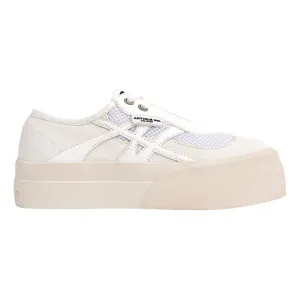 ARTICLE NO. DOWNTOWN LOGO LOW-TOP SNEAKERS-WHITE Child Pace Open Toe