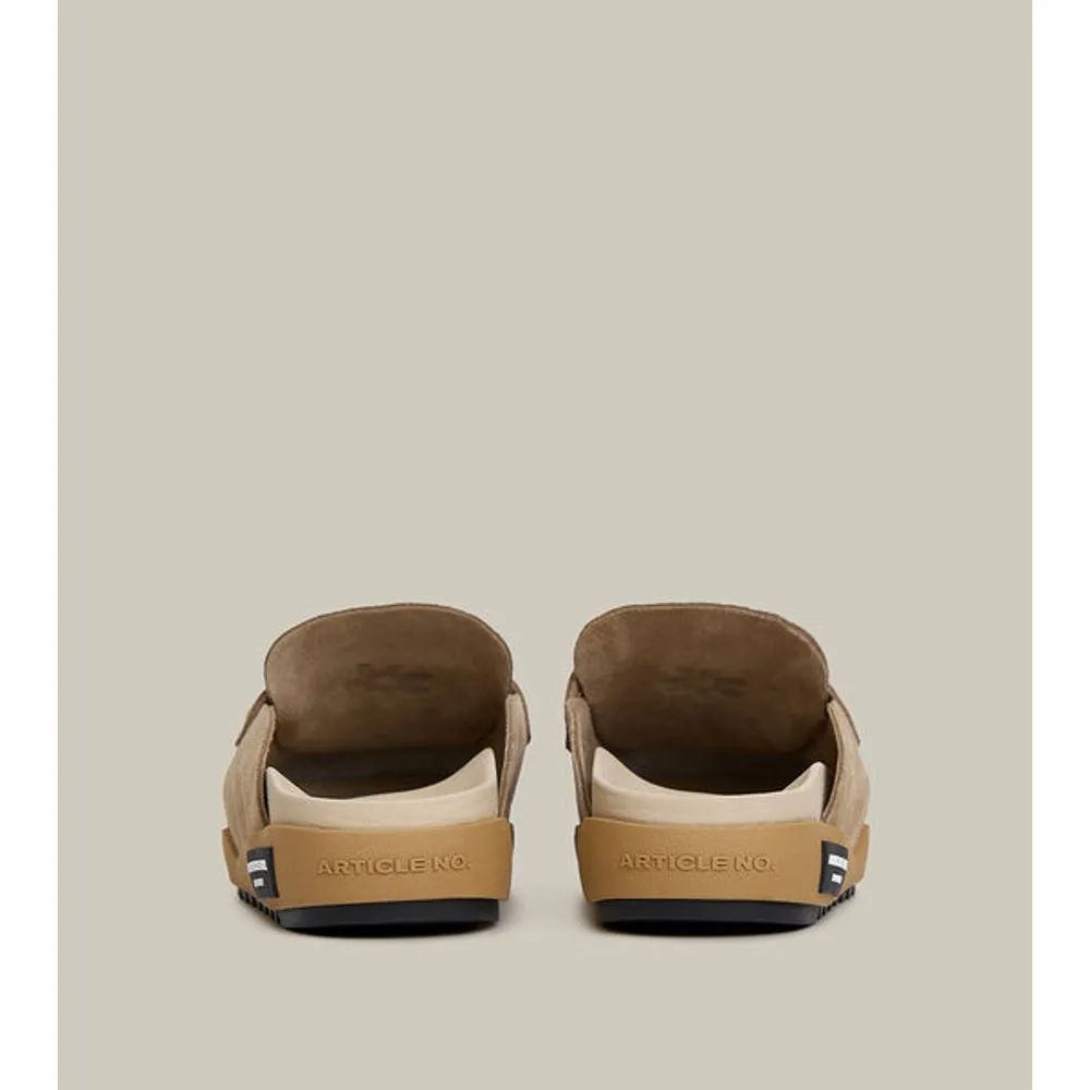Tree Step Stay Light ARTICLE NO. VAGABOND LEATHER KHAKI DRIFT CLOGS-BEIGE