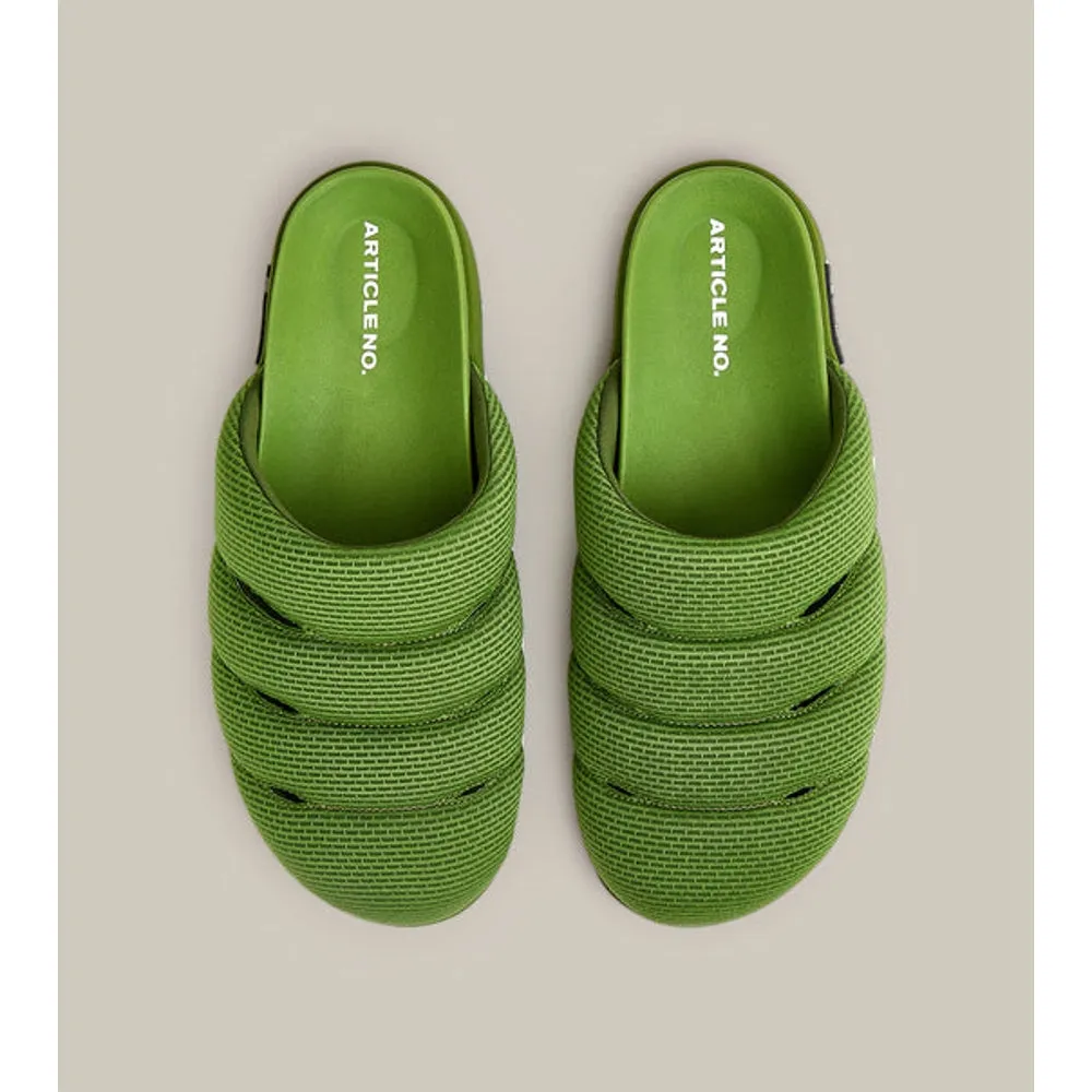Balanced weight ARTICLE NO. VAGABOND PADDED CLOGS-GREEN