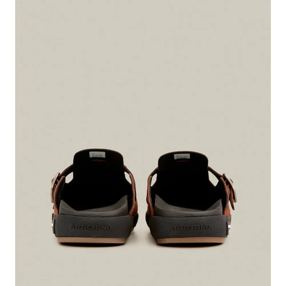 ARTICLE NO. VAGABOND SUEDE BRICK RED DRIFT CLOGS-BRICK / RED Frost Step Urban Moodwear