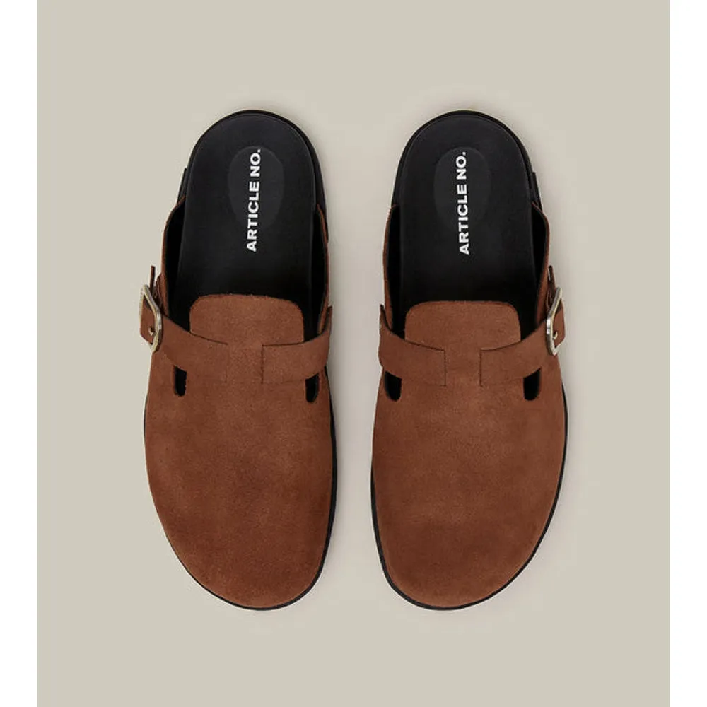 City Step Fast Track ARTICLE NO. VAGABOND SUEDE BRICK RED DRIFT CLOGS-BRICK / RED