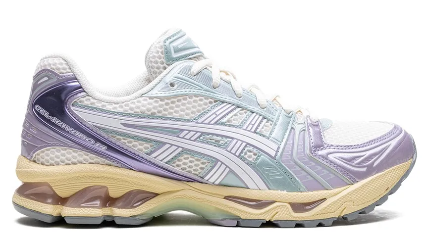 ASICS Gel-Kayano 14 Cream Dusk Violet Multi Density Sole