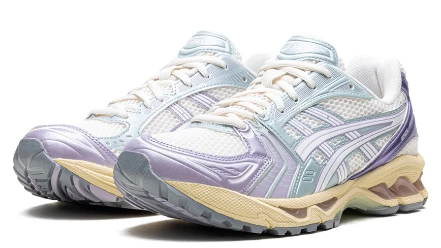 ASICS Gel-Kayano 14 Cream Dusk Violet Speed Ready Ergonomic Footbed