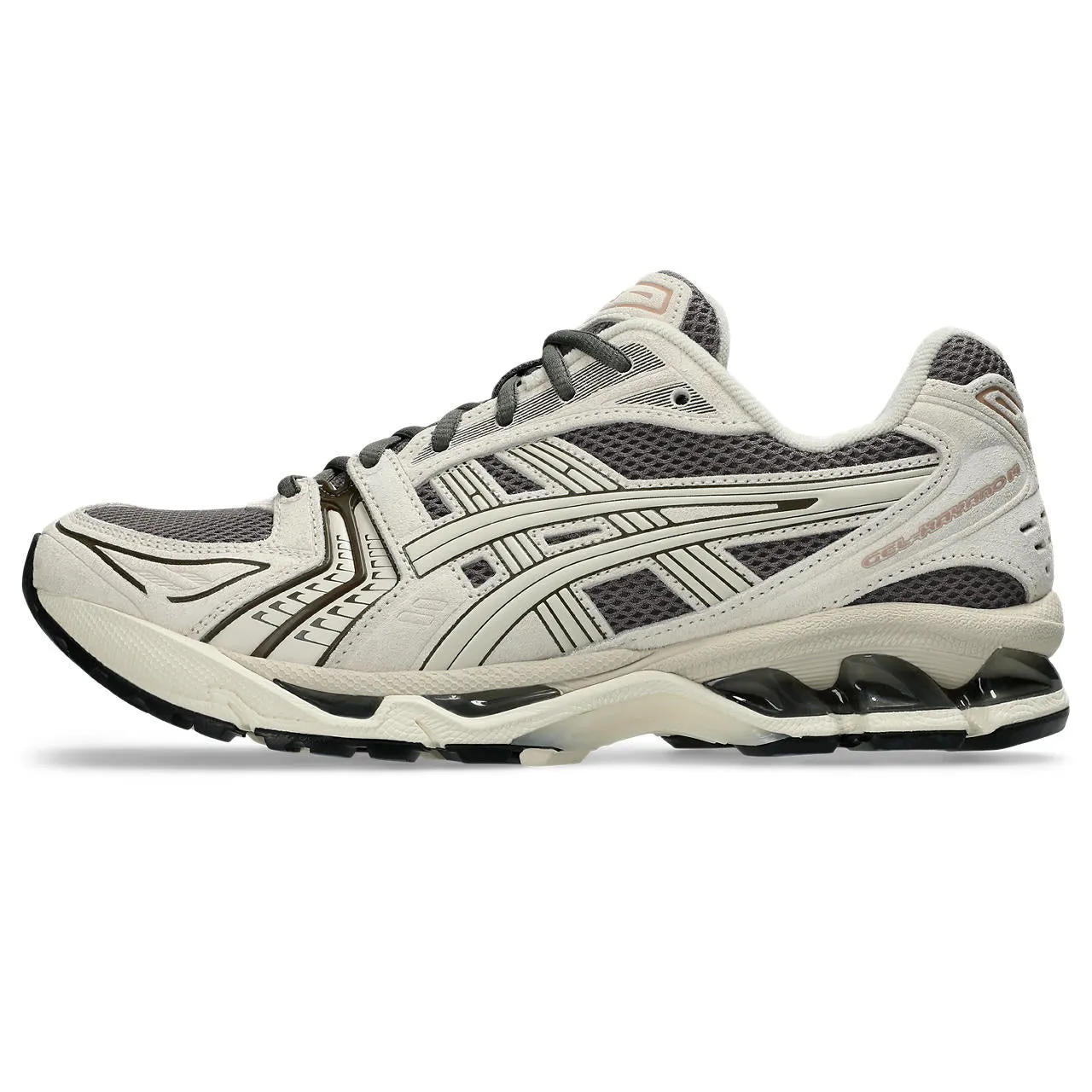 ASICS SPORTSTYLE GEL-KAYANO 14-TRUFFLE GREY/OATMEAL Comfort Cushioning