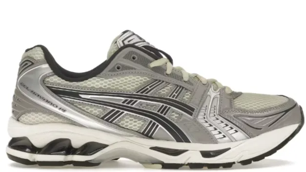 ASICS Gel-Kayano 14 Oyster White Steeple Grey Aerodynamic Vents padded insole