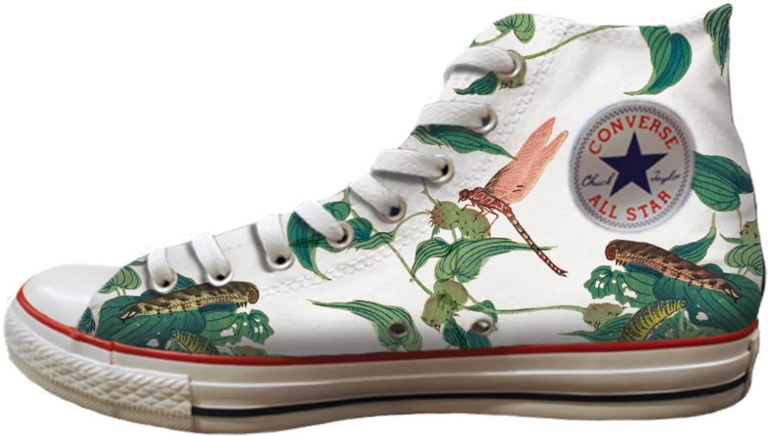 Compact Form Baggins Original Hi Top Botanical Dragonfly