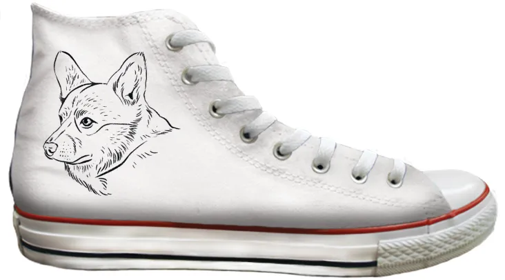 Daylong Use Soft   leather Baggins Original Hi top Corgi