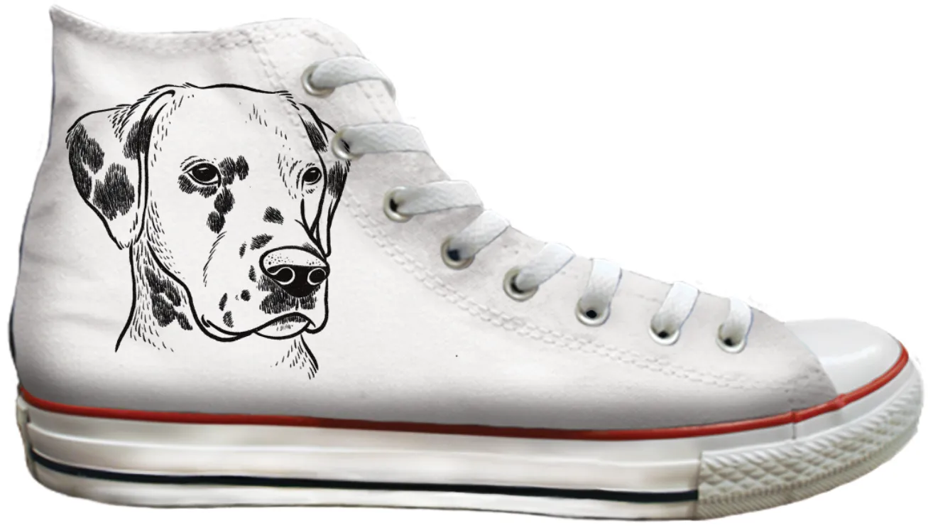 Baggins Original Hi top Dalmatian Flexible Materials hot climate
