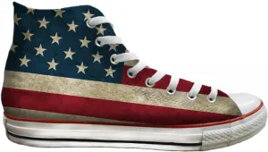 Baggins Original Hi Top Flag of USA Prairie Run Slip   Resistant