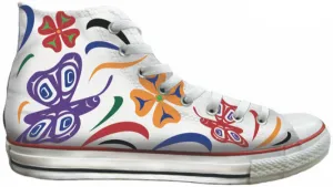 Long Walk Baggins Original Hi Top Jamin Zuroski Fly High Butterfly