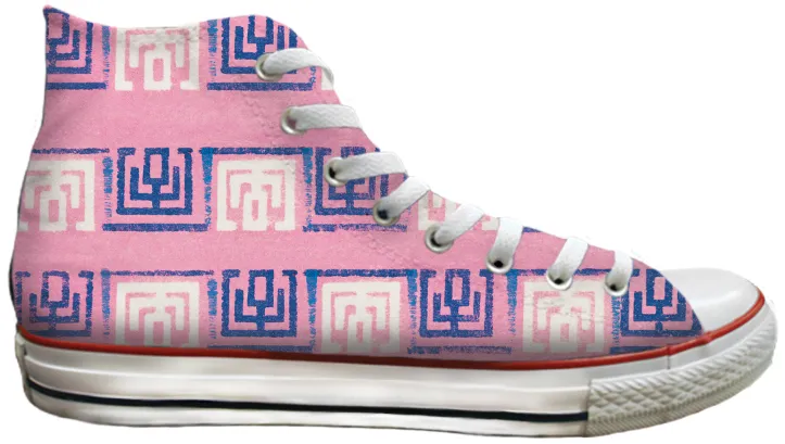 Relax Ready Chase Hike Baggins Original Hi Top Pink Stamp
