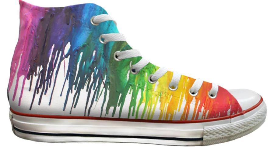 Street Outfit Baggins Original Hi Top Pride Crayon Drip