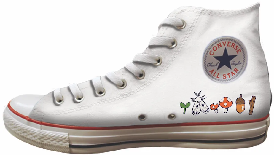 Baggins Original Hi Top Sydney Warnes The Bird Witch Forager Outdoor Vibe No Bulk