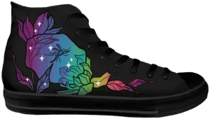 Baggins Original Hi Top Tattoo Zoo Kara Harrison Rainbow Mosquito in Amber Uni Life Off Duty