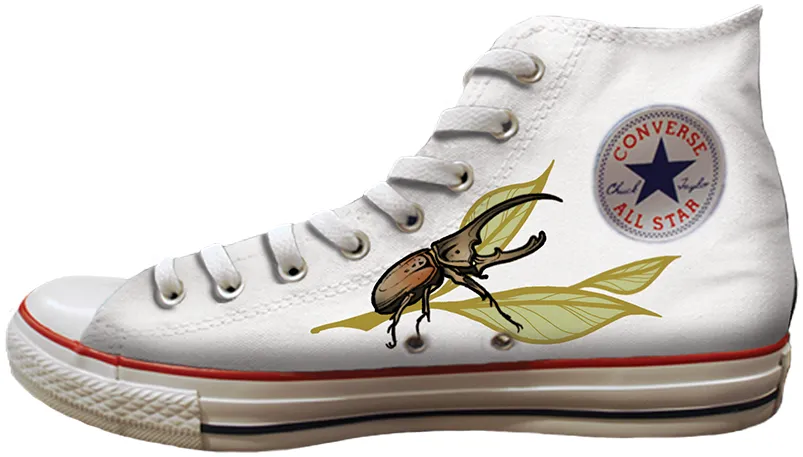 Baggins Original Hi Top Tattoo Zoo Thea Hartley Buglette Lace Up Design Pure Fit