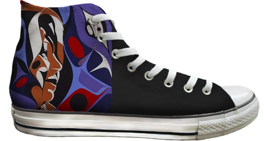 Water   Resistant Baggins Original Hi Top The Art of Francis Dick Red