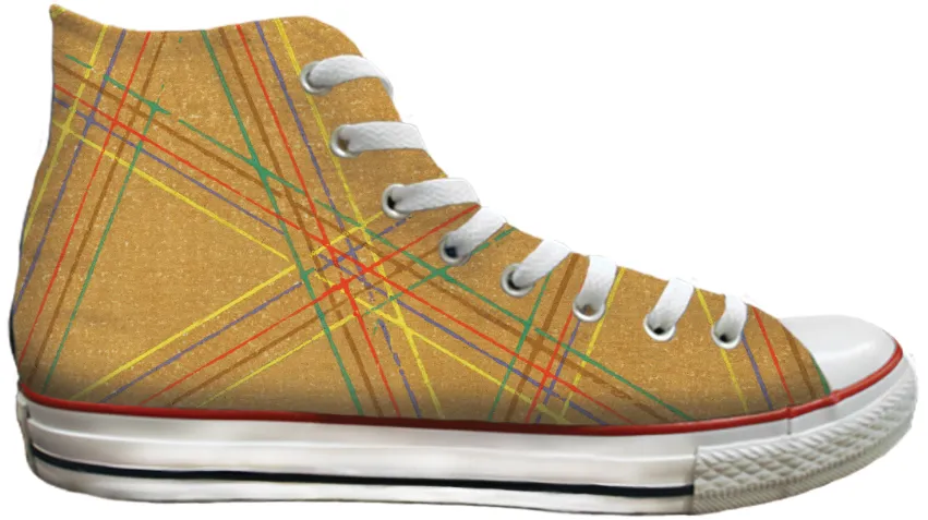 Baggins Original Hi Top Threads Soft Sole Shoes