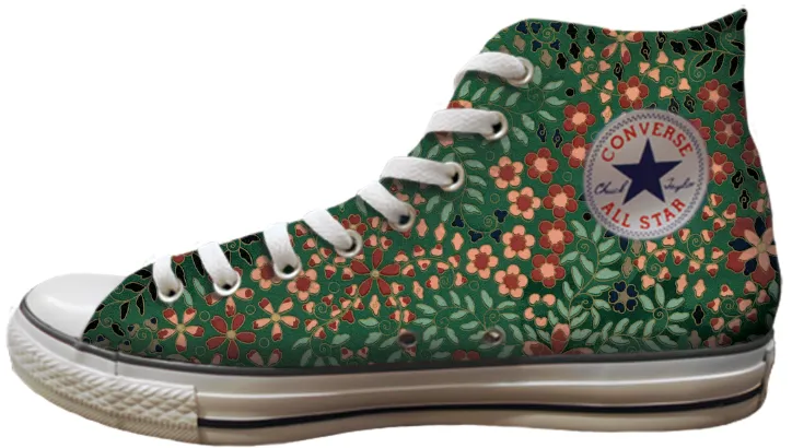 Comfort Lifestyle Upgrade Baggins Original Hi Top Tiny Floral