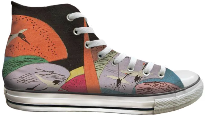 Baggins Original Hi Tops Cranes Break Run Outdoor Friendly