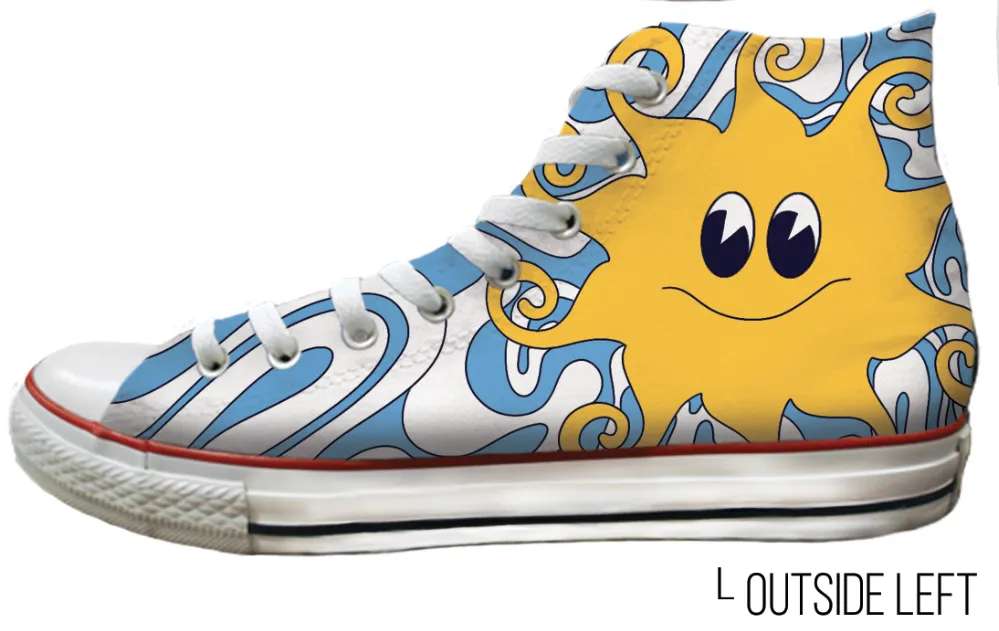 City Utility Ultra Breathable Baggins Original Hi Tops Daydream Doodles