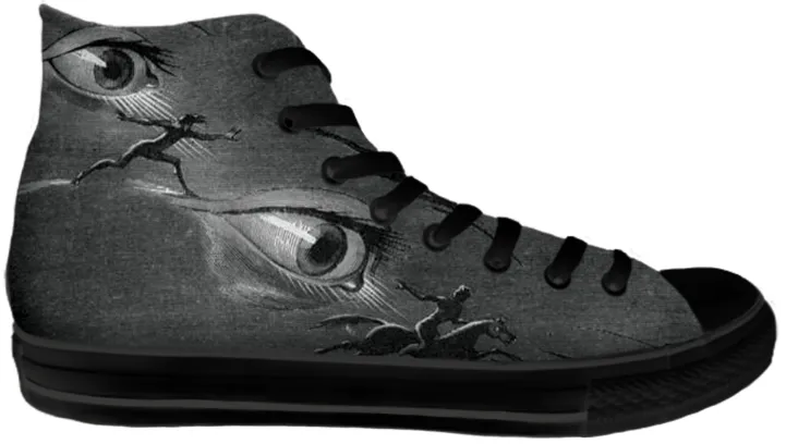 Baggins Original Hi Tops Dream On Track Sleek Finish