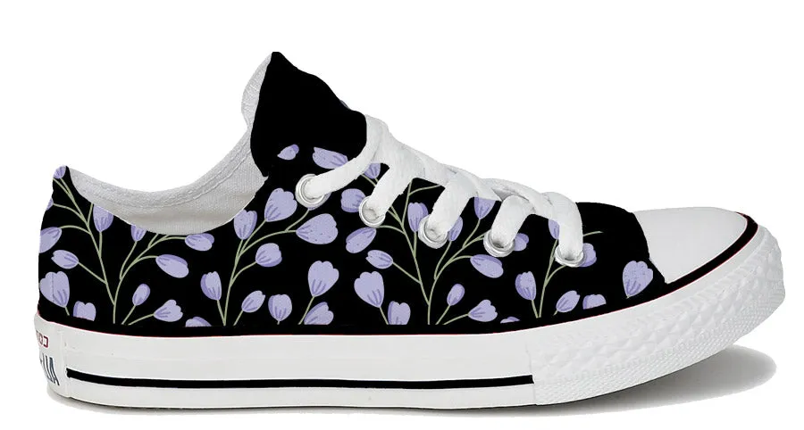 Baggins Original Low Top Blue Floral Cloud Step Classic Look
