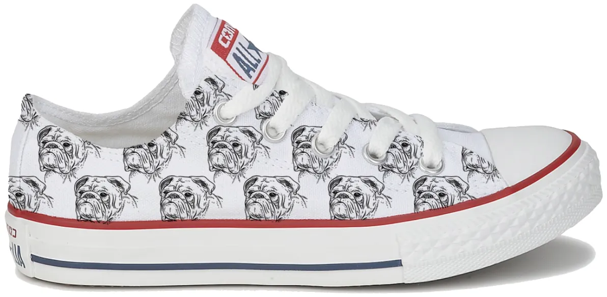 Baggins Original Low top English Bulldog Buckle Design