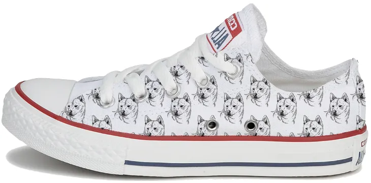 Stylish Edge Arch Design Baggins Original Low top Shiba Inu