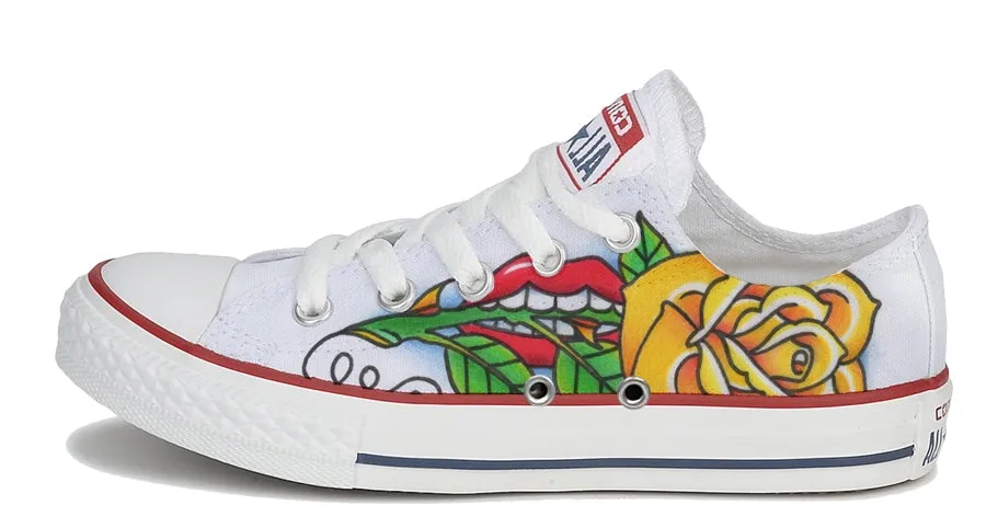 Baggins Original Low Top Tattoo Zoo Angie DiFran Bold Cross Town
