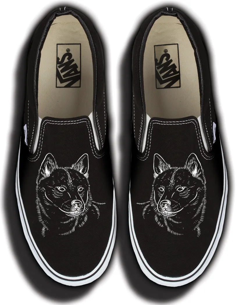 Effortless Slip On Baggins Original Slip on Shiba Inu