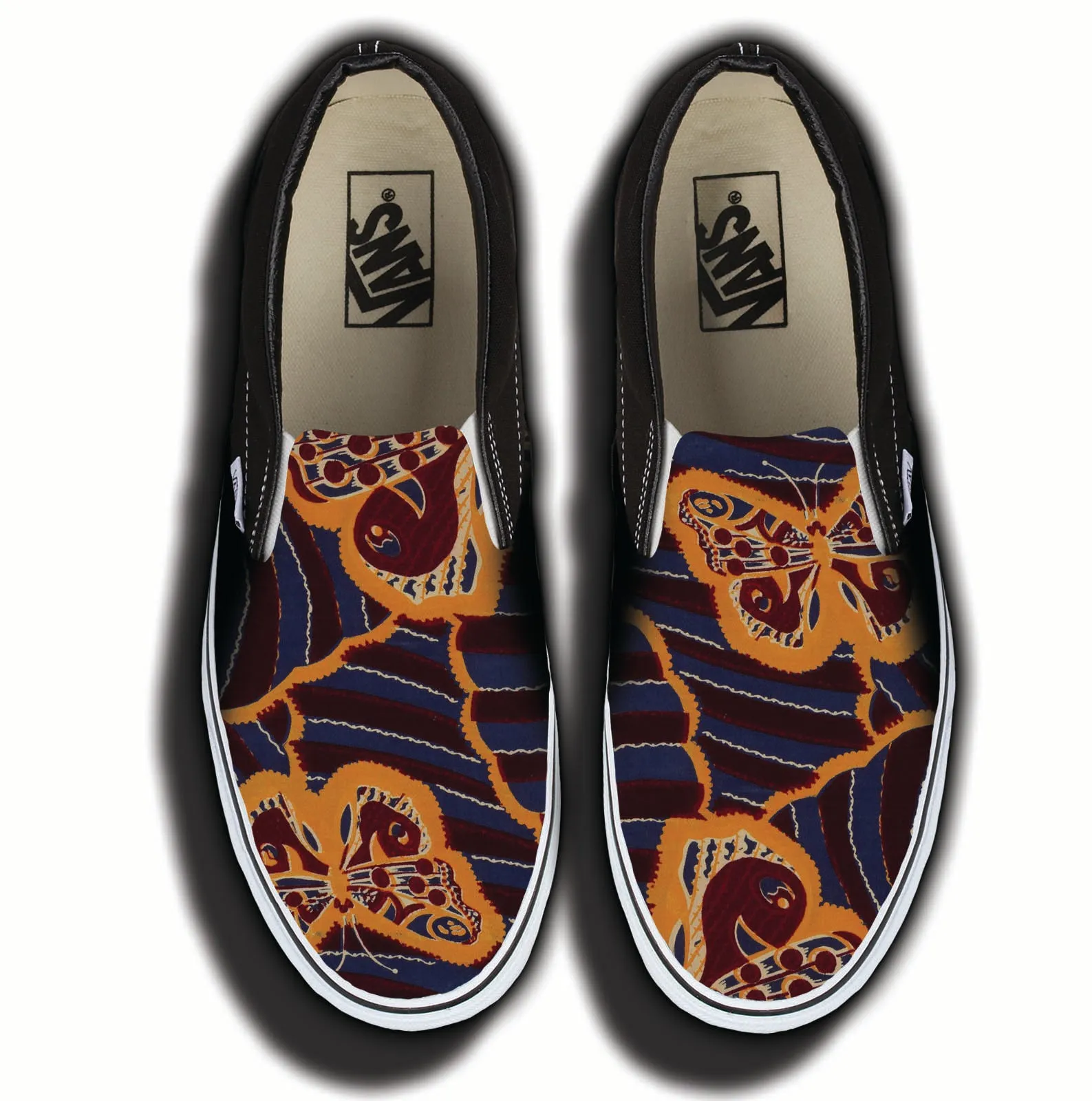 Baggins Original Slip-On Textiles Butterfly Flexible Slip On Step Light