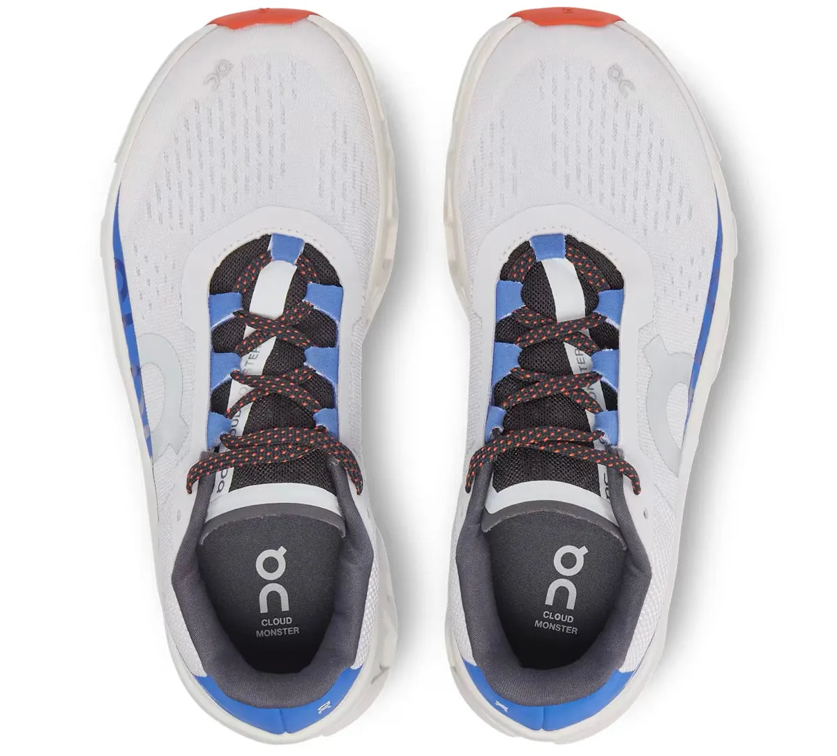 On Running Cloudmonster Frost Cobalt Fitted touch