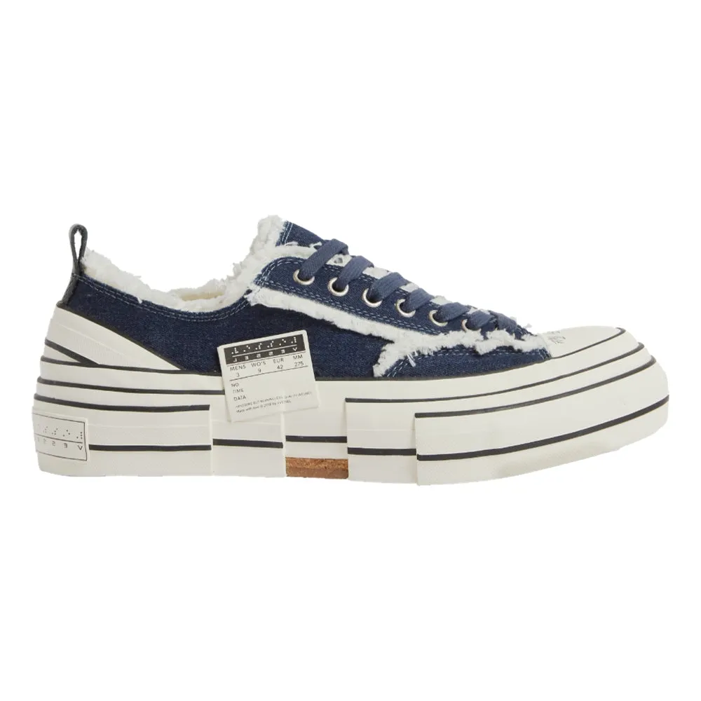 XVESSEL X PEACE AND AFTER G.O.P. LOWS DENIM-BLUE DENIM Sleek Look