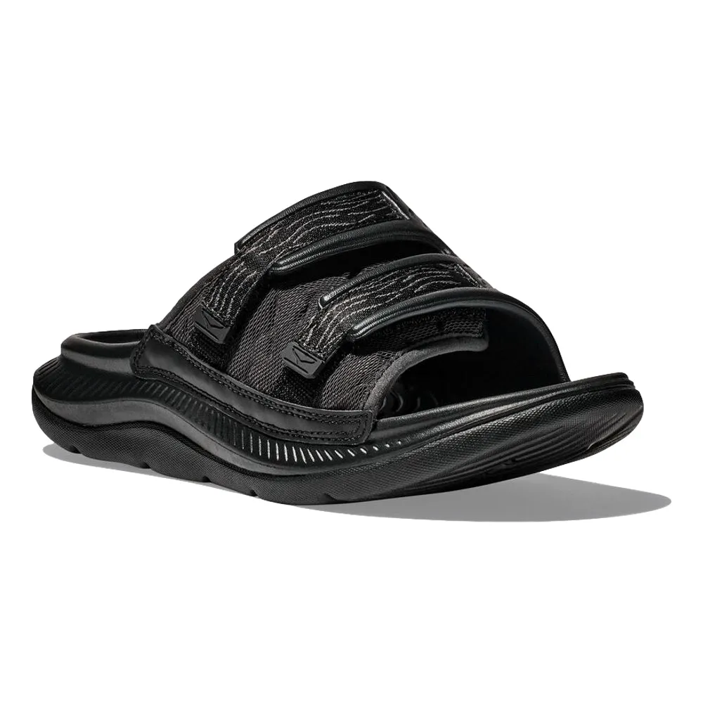 HOKA ONE ONE UNISEX ORA LUXE-BLACK Weather Ready Retro Tone