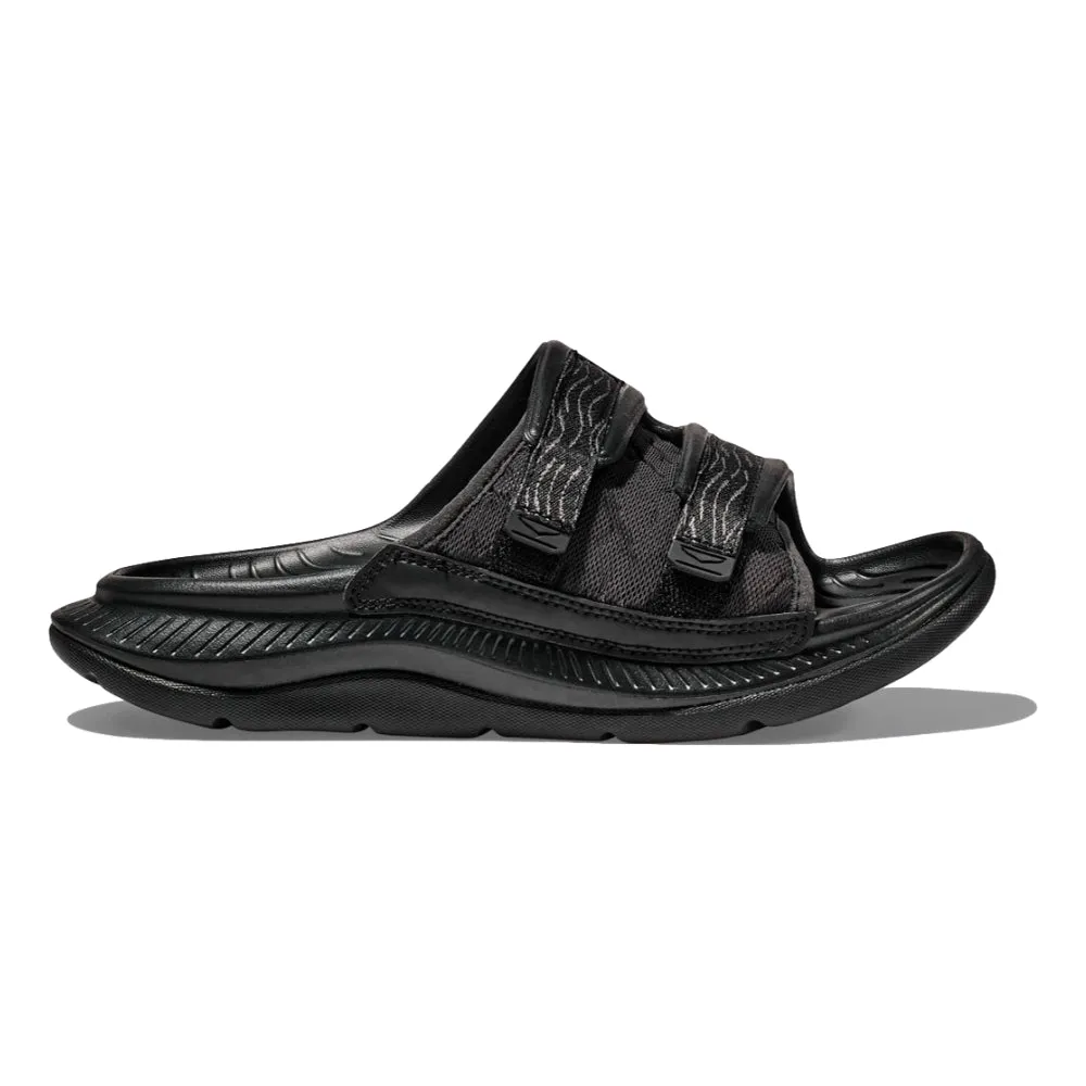 HOKA ONE ONE UNISEX ORA LUXE-BLACK Roll Step