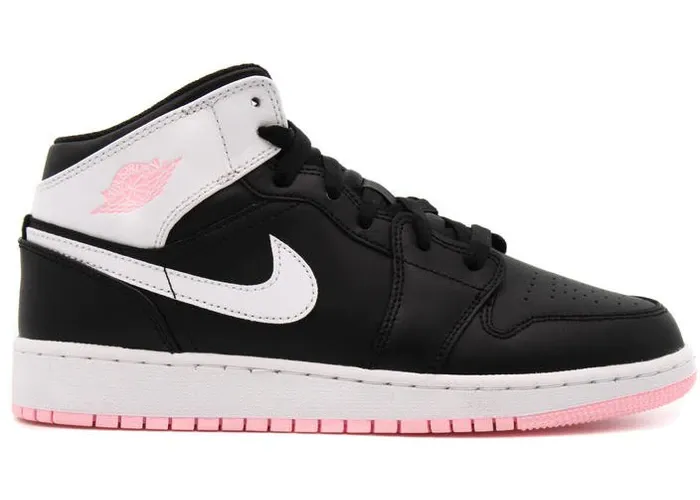 foldable Jordan 1 Mid Arctic Pink Black (GS)