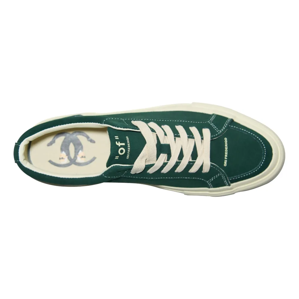 ORI FREDERIQO CASUAL CANVAS SHOES-GREEN Easy Choice
