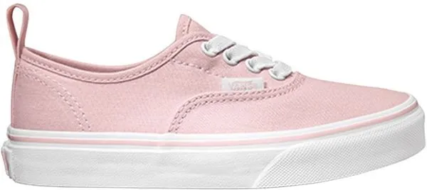 All Action Ready Vans Kid's Authentic Elastic Laces Chalk Pink/ True White