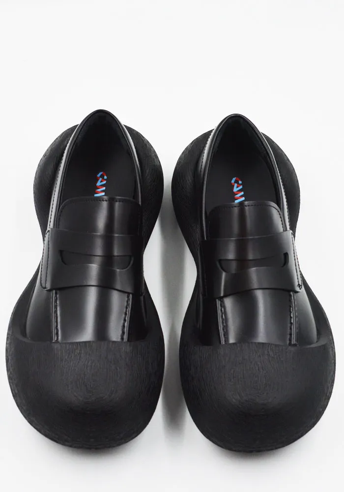 Bounce Technology CAMPERLAB A500025-001 CARAMBA LEATHER  MOCASINES BLACK (New Arrivals FW25)