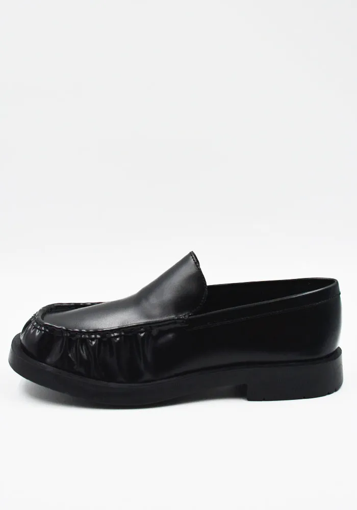 Speed-Friendly Stabilizing Heel Clip CAMPERLAB A500039-001 MIL 1978 LEATHER LOAFERS BLACK (New Arrivals FW25)