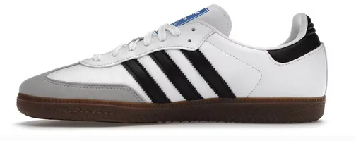 adidas Samba Vegan White Gum Retro-inspired cushioning