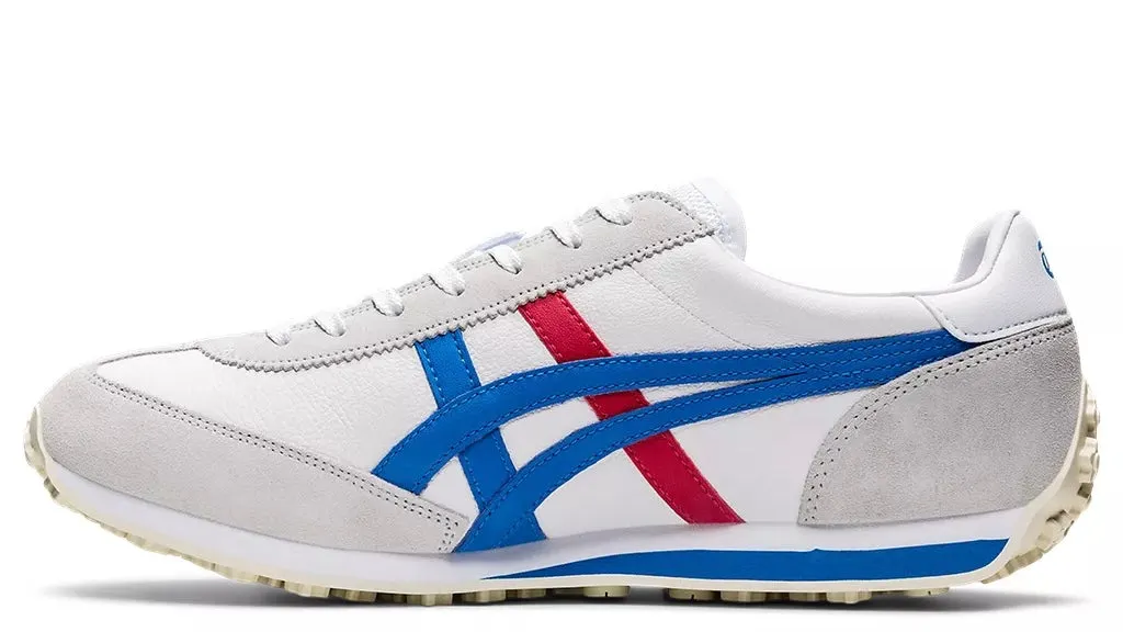 Breathable Inner Lining Dynamic Foot Rocking Systems Onitsuka Tiger EDR 78 White Directiore Blue