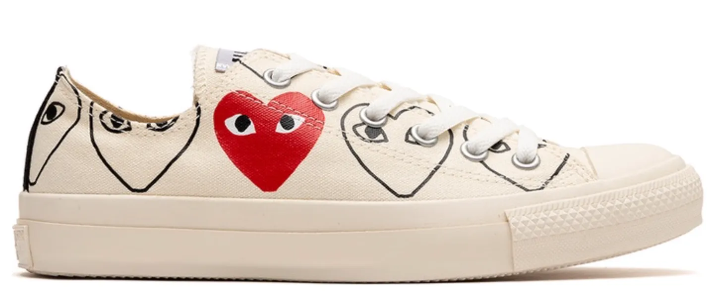 MemoryFoamInsole Tensile Fiber Upper CDG x Converse Chuck Taylor Japan Exclusive