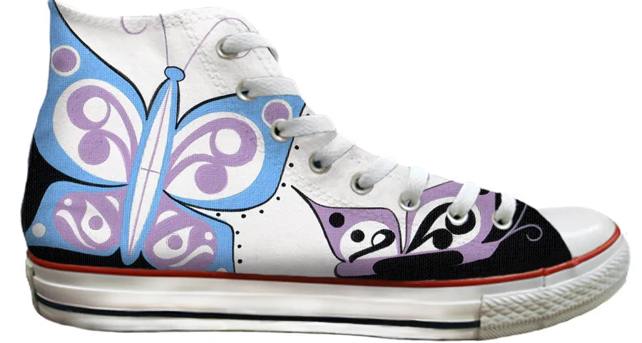 Baggins Original Hi Top The Art of Francis Dick Butterfly Comfort Straps