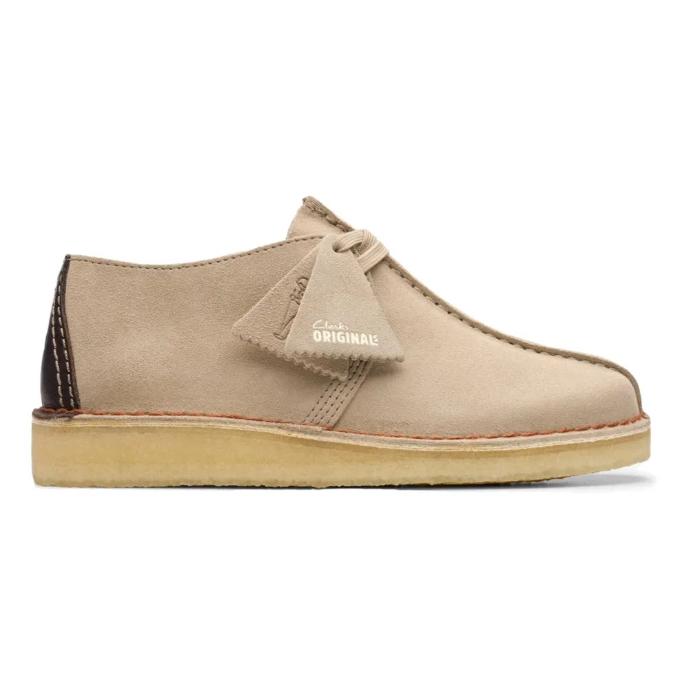 CLARKS ORIGINAL DESERT TREK-SAND SUEDE Moon Hike Tread Ready
