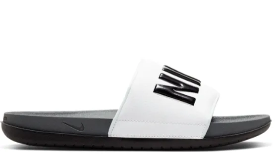 Pace Balance Flex Zones Nike Offcourt Slide Dark Grey Black White