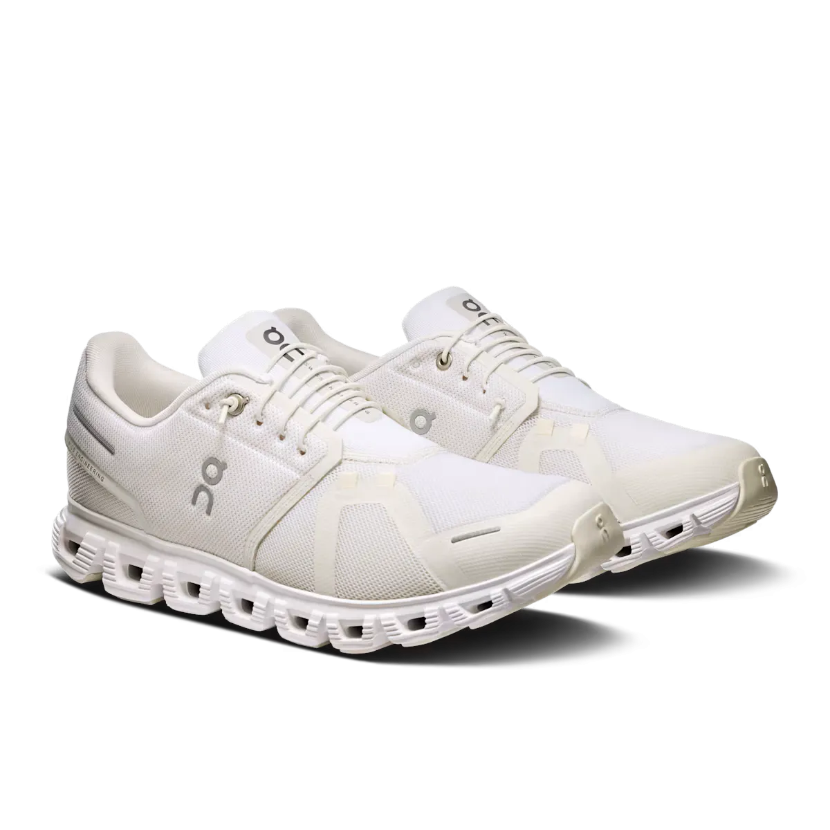 On Running Cloud 6 White (Womens) Breathable mesh design