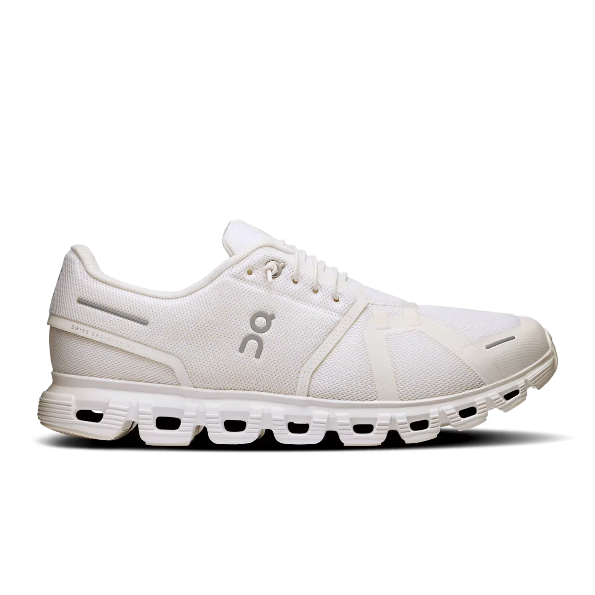 On Running Cloud 6 White (Womens) DurableMaterial Shock Use